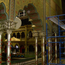 COCONUT GROVE set - Capitals sculpted in clay, molded and produced in plaster