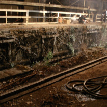Pyramid set - Filming