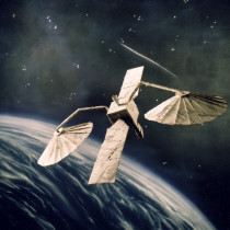 Aerospace Magazine 1989 - Painting for photo shoot