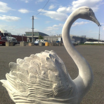 SNOW WHITE 2011-Sculpted in clay, molded and casted in water resistant plaster